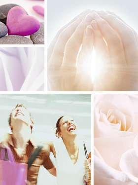 Bildcollage Herz und Seele
