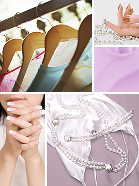 Bildcollage Kleidung